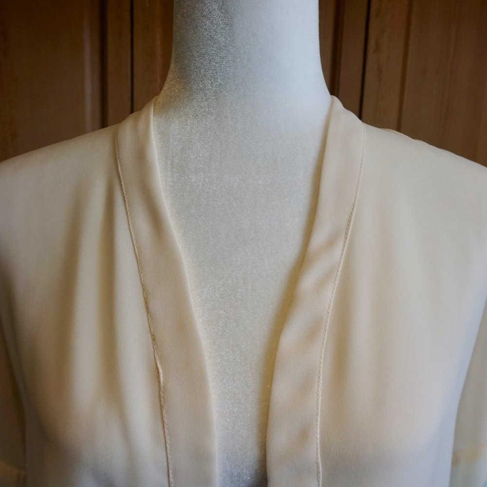 💚 VINTAGE ZIZI | BARBARA CHODOS Sheer Cardigan - Picture 4 of 12